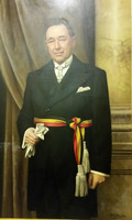 ¨Portrait d'Ach. Dierinck, bourgemestre de Zeveneken - 1958